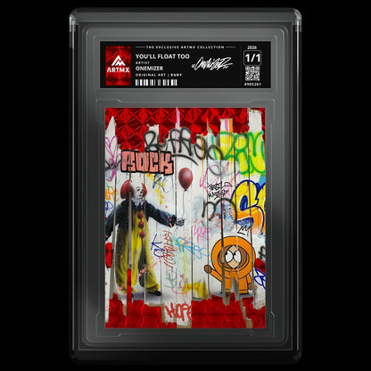 YOU'LL FLOAT TOO by Onemizer — Ruby — front