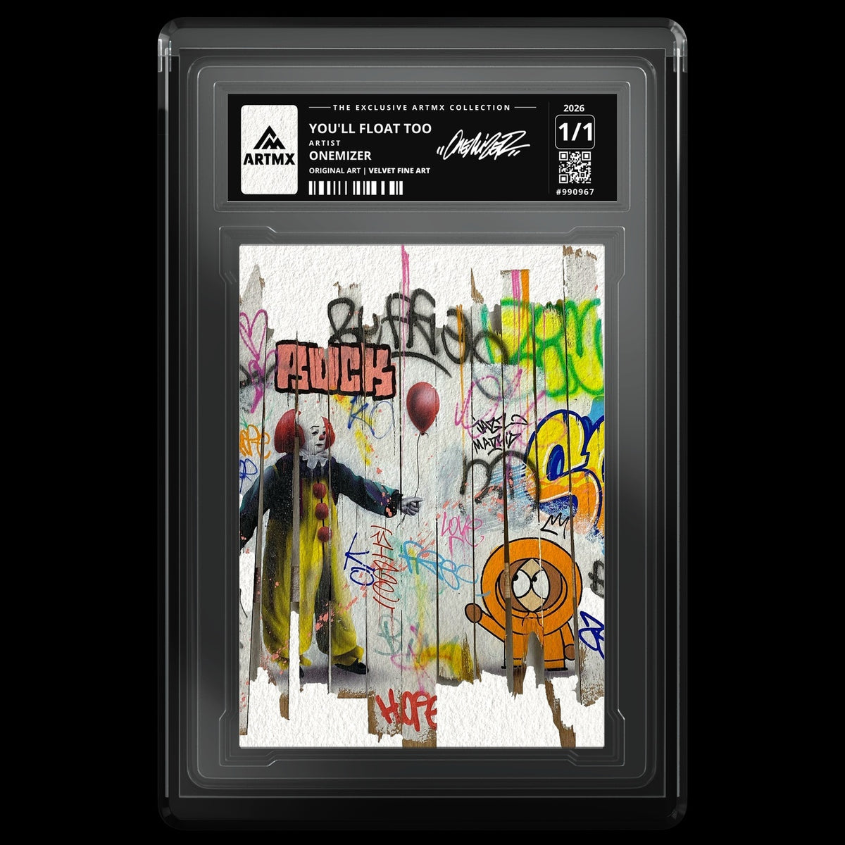 YOU'LL FLOAT TOO by Onemizer — Velvet Fine Art — front
