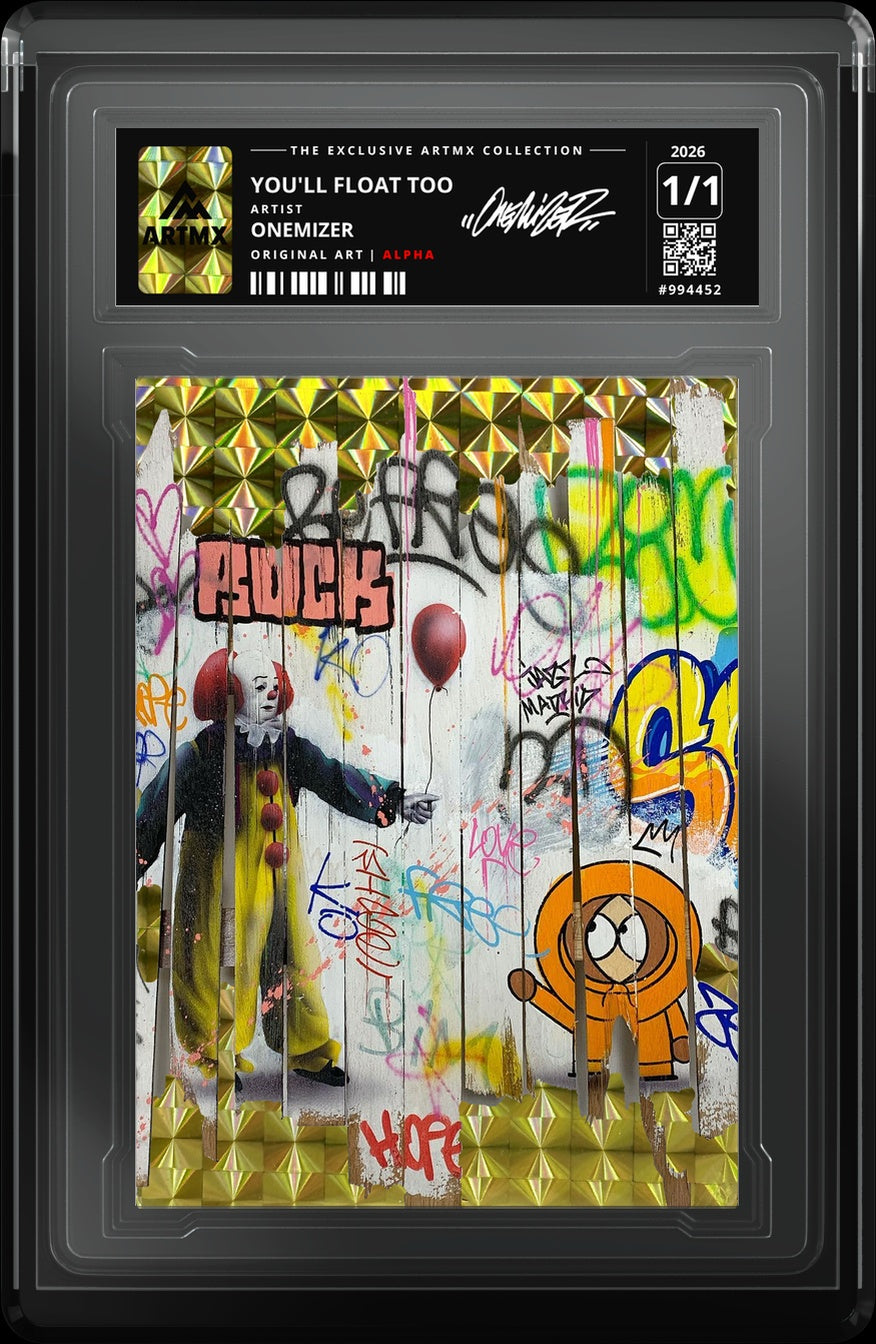 YOU'LL FLOAT TOO by Onemizer — Alpha — close-up