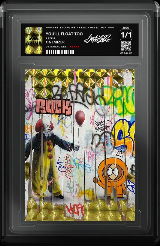 YOU'LL FLOAT TOO by Onemizer — Alpha — close-up