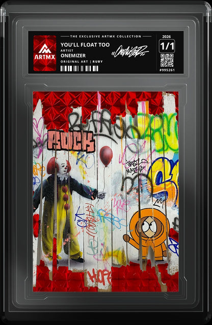 YOU'LL FLOAT TOO by Onemizer — Ruby — close-up