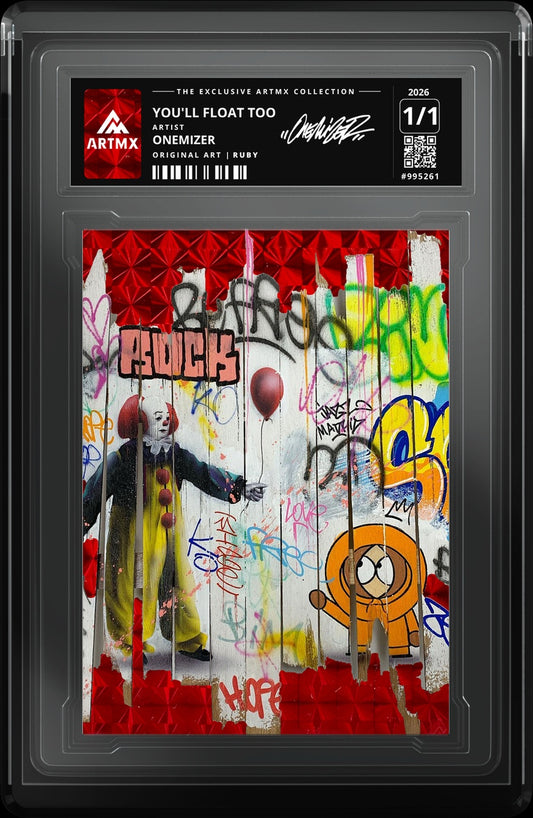 YOU'LL FLOAT TOO by Onemizer — Ruby — close-up