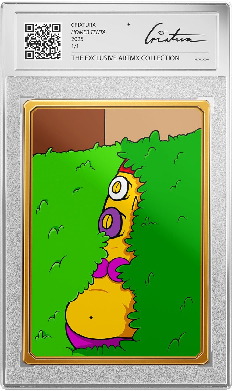 Criatura's "Homer Tenta" Art Card
