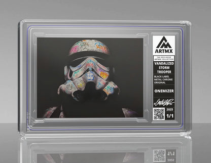 Vandalized Stormtrooper by Onemizer - VIP DROP - 10 art cards only