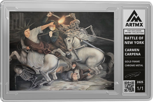 "The Battle of New-York" Art Cards by Carmen Carpena - Randomized Allocation