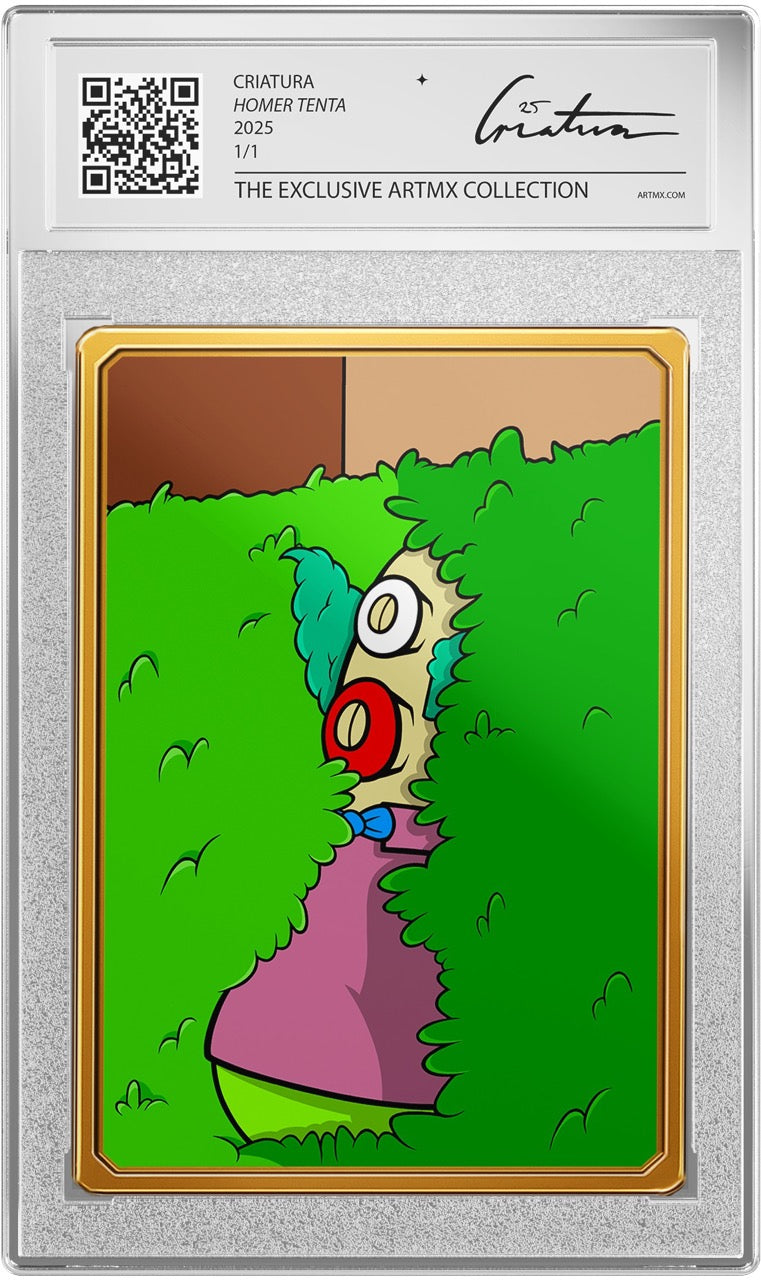 Criatura's "Homer Tenta" Art Card