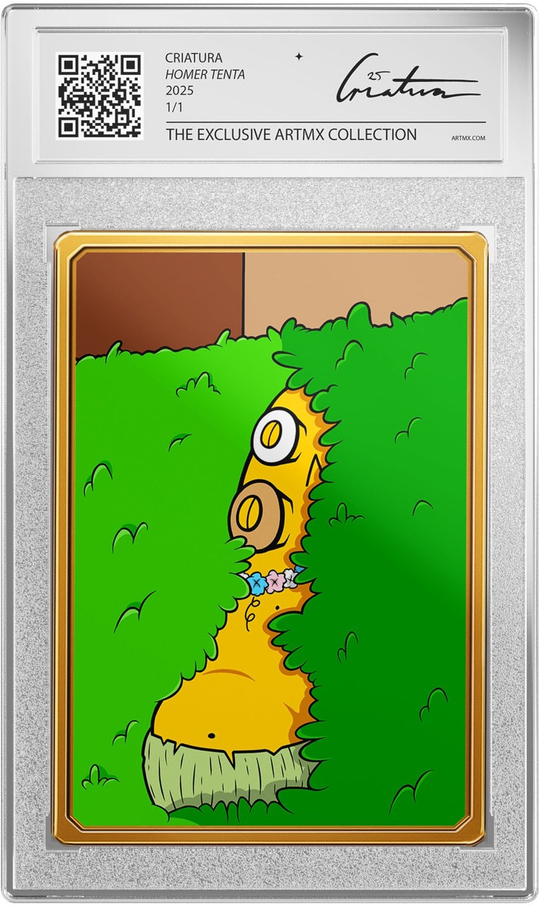 Criatura's "Homer Tenta" Art Card