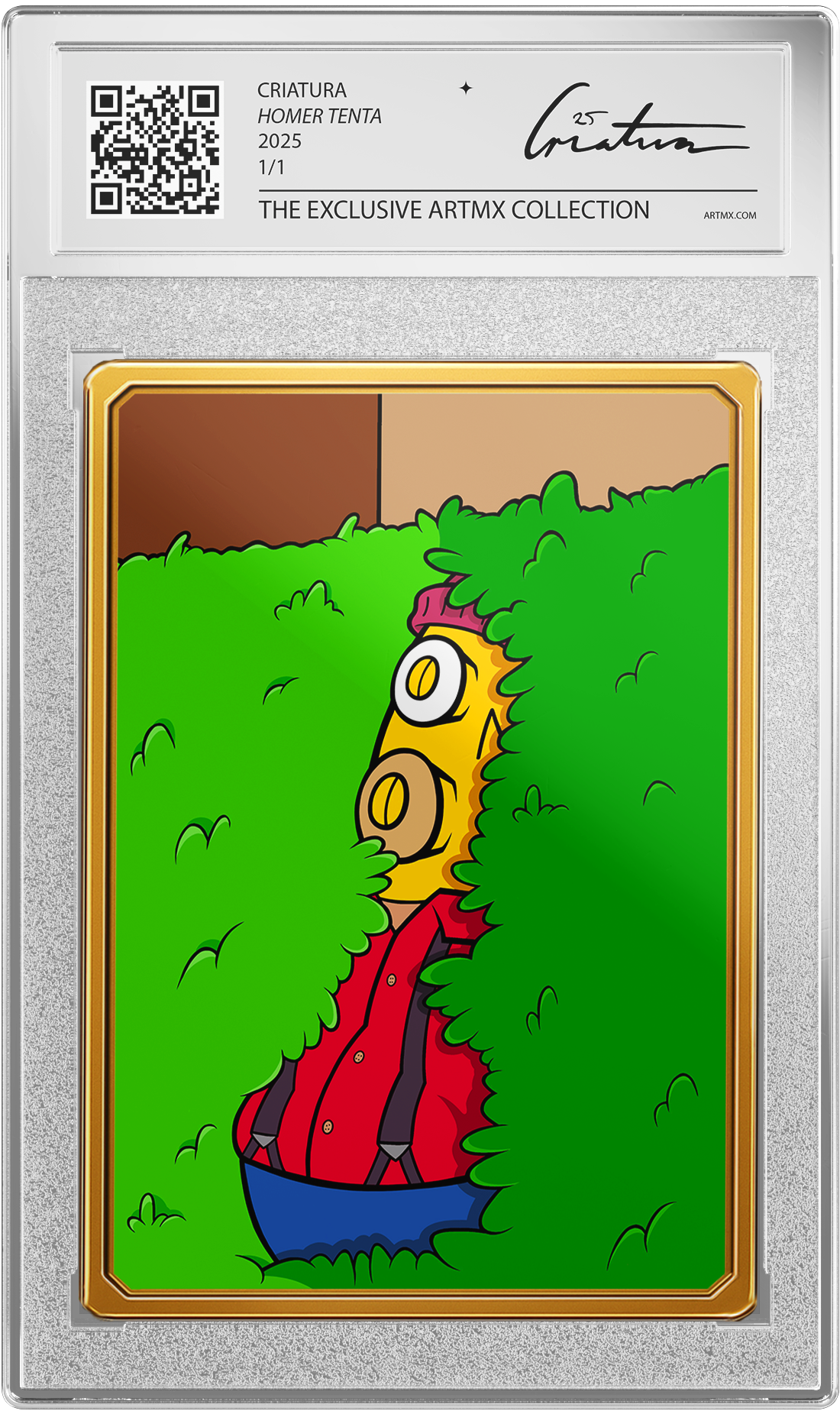 Criatura's "Homer Tenta" Art Card