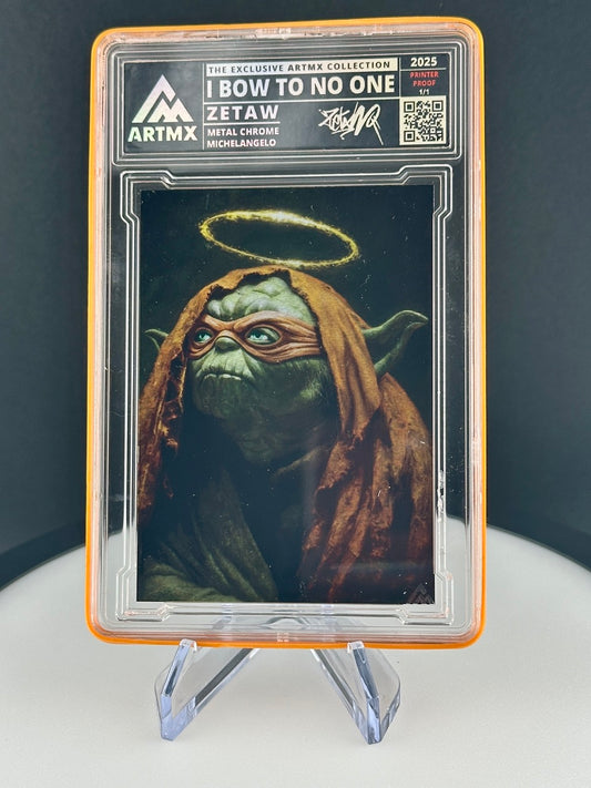 I Bow To No One / Michelangelo / Printer Proof