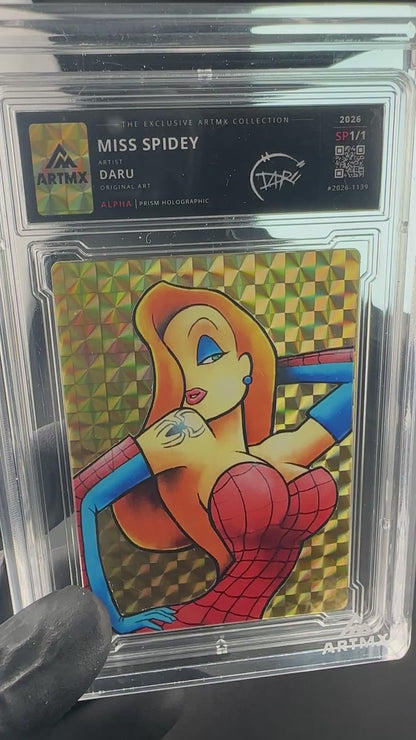 Miss Spidey by Daru (Alpha / Studio Proof / Unreleased)