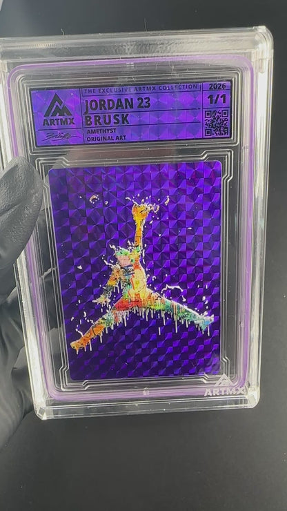 Jordan 23 by Brusk (Amethyst / Vaulted)