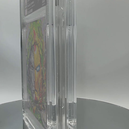 ABSTRACT DOOM vs. IRON MAN by Gabriele Serrini (Refractor / Vaulted) — slab turntable video