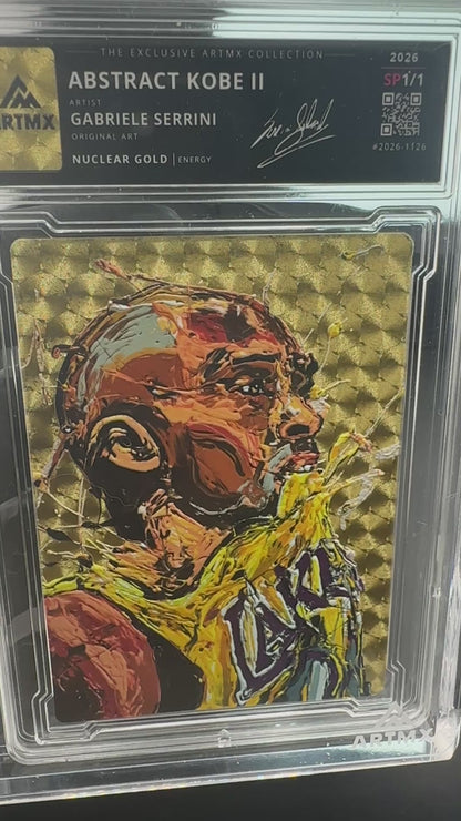 Abstract Kobe II by Gabriele Serrini (Nuclear Gold / Studio Proof / Unreleased)