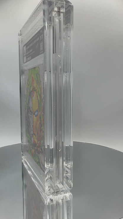 ABSTRACT DOOM vs. IRON MAN by Gabriele Serrini (Velvet Fine Art / Vaulted) — slab turntable video