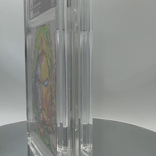 ABSTRACT DOOM vs. IRON MAN by Gabriele Serrini (Canvas / Vaulted) — slab turntable video