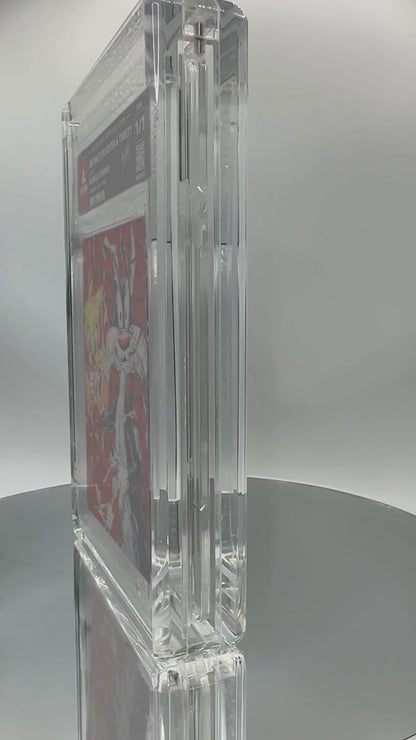 ABSTRACT SYLVESTER & TWEETY by Gabriele Serrini (Ruby / Vaulted) — slab turntable video