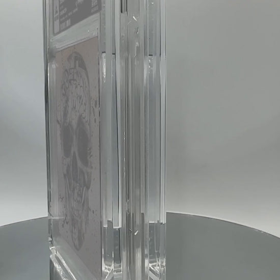 DEAD SERIOUS by Onemizer (Metal Chrome / Vaulted) — slab turntable video