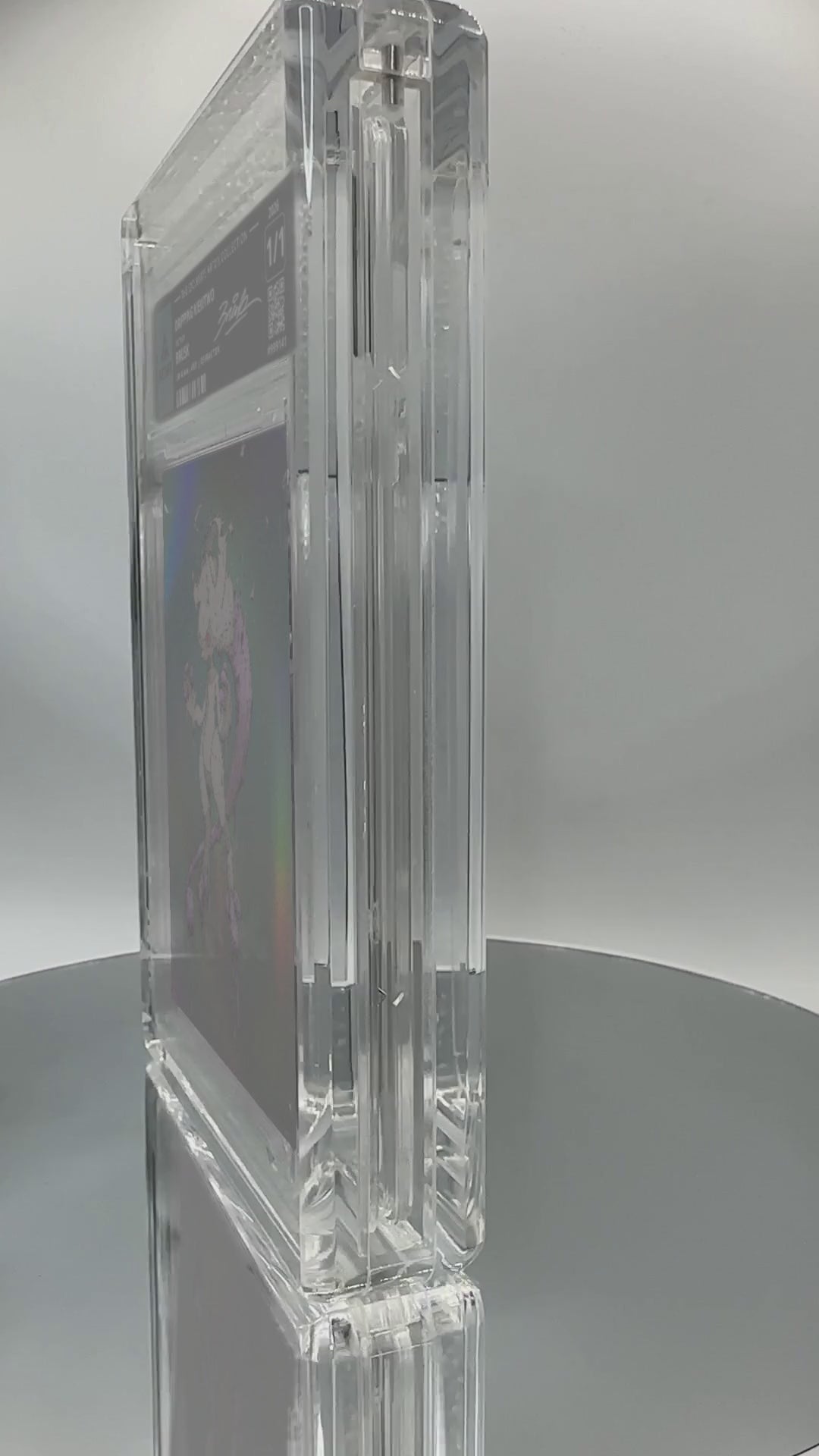 DRIPPING MEWTWO by Brusk — Refractor — slab turntable video