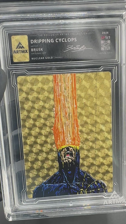 Dripping Cyclops by Brusk (Nuclear Gold / Studio Proof / Unreleased)