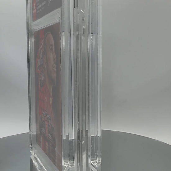 F1 GOATS: LEWIS by Alexandre Granger (Ruby / Vaulted) — slab turntable video