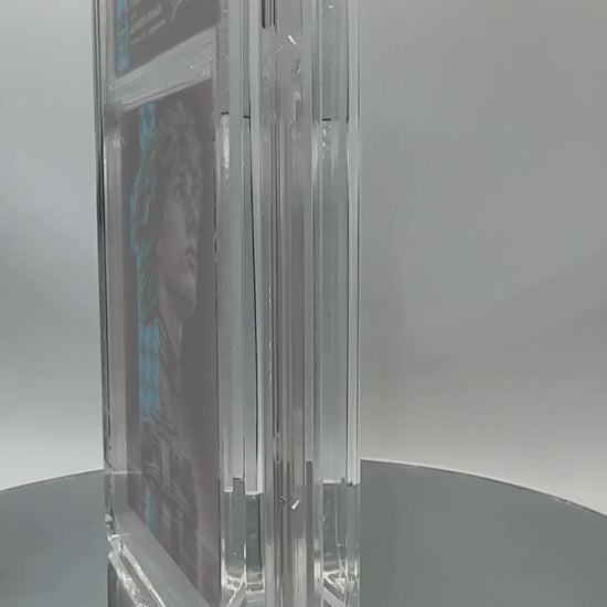 F1 GOATS: KIMI by Alexandre Granger (Aquamarine / Vaulted) — slab turntable video
