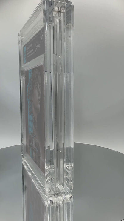 F1 GOATS: KIMI by Alexandre Granger (Aquamarine / Vaulted) — slab turntable video