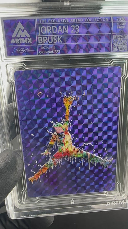 Jordan 23 by Brusk (Tanzanite / Studio Proof)