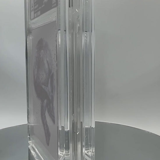 LAST LAUGH by Onemizer (Metal Chrome / Vaulted) — slab turntable video