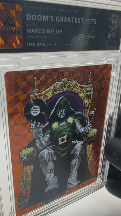 Doom's Greatest Hits by Marc Nelor (Fire Opal / Vaulted)