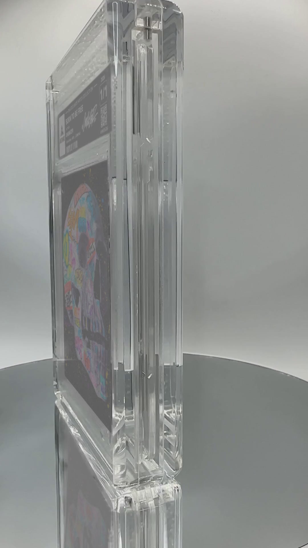 BORN TO BE FREE by Onemizer (Canvas / Vaulted) — slab turntable video