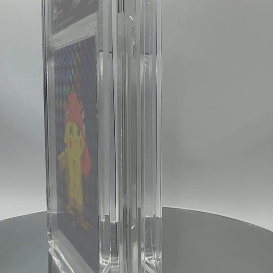 DRIPPING PIKA by Brusk — Obsidian — slab turntable video