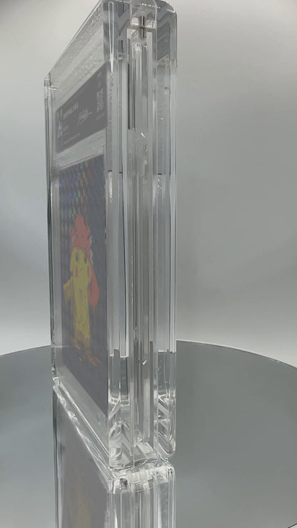 DRIPPING PIKA by Brusk — Obsidian — slab turntable video
