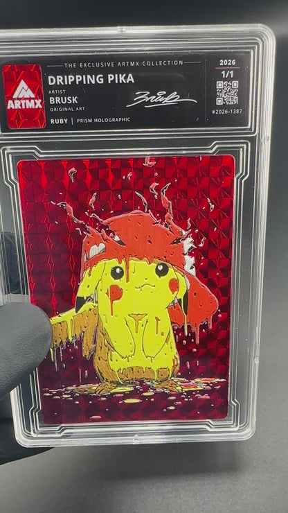 Dripping Pika by Brusk (Ruby / Unreleased)