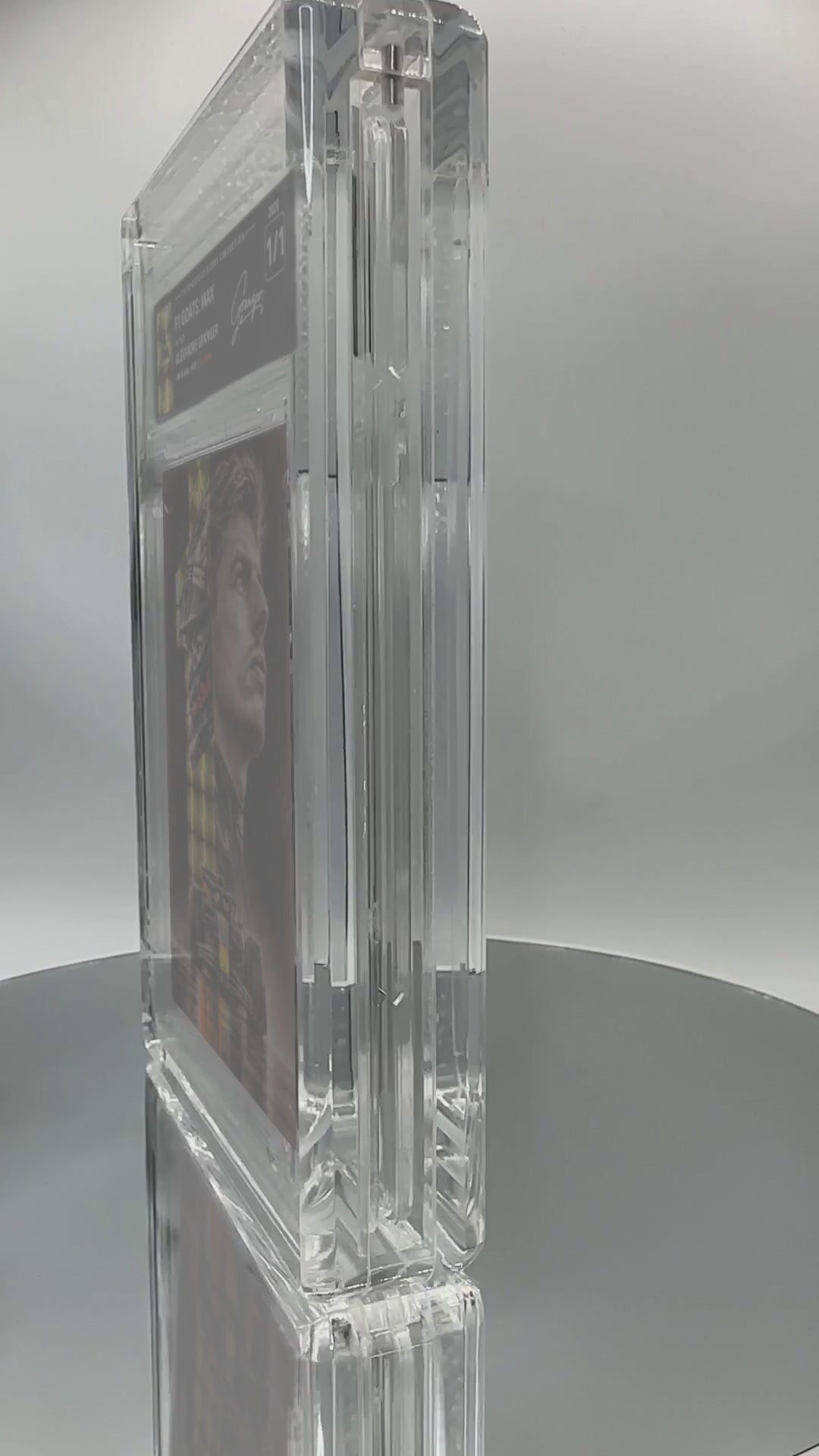 F1 GOATS: MAX by Alexandre Granger (Alpha / Vaulted) — slab turntable video