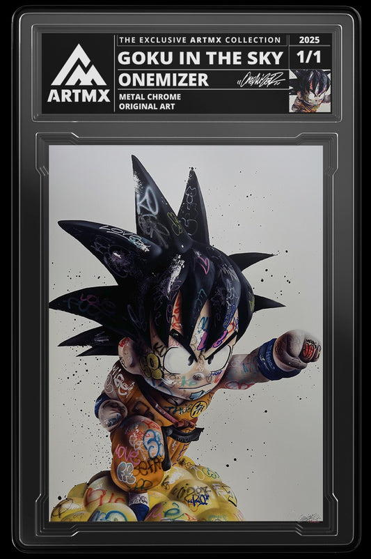 Goku in the sky