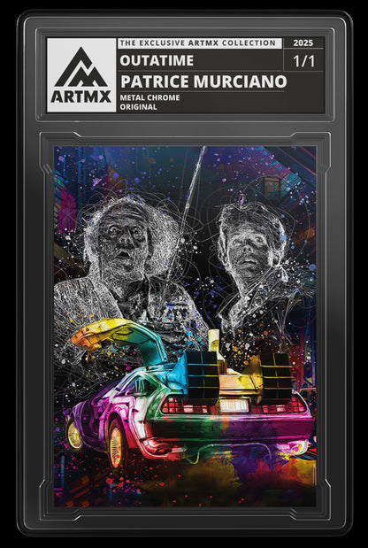 Patrice Murciano's "OUTATIME" Art Card