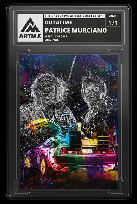 Patrice Murciano's "OUTATIME" Art Card