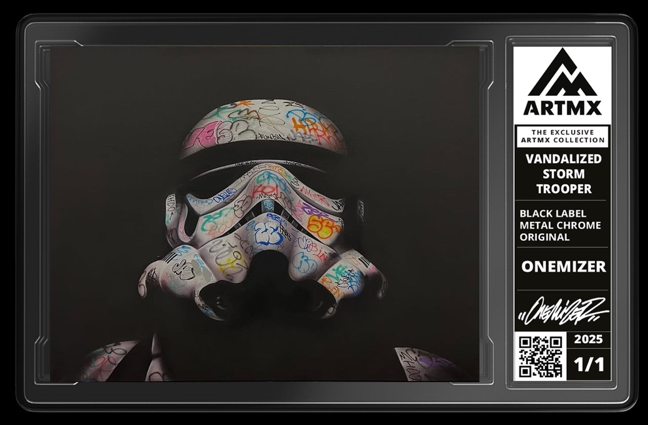 Vandalized Stormtrooper by Onemizer - VIP DROP - 10 art cards only