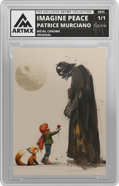 Patrice Murciano's "Imagine Peace" Art Card