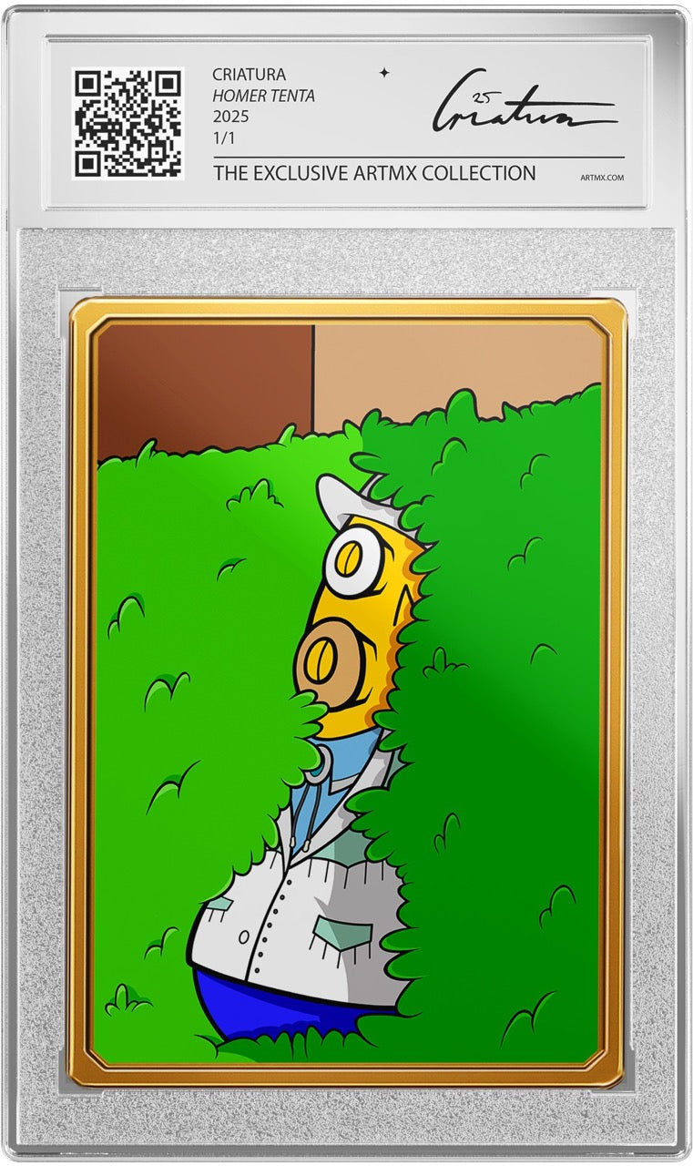 Criatura's "Homer Tenta" Art Card